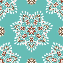 floral abstract pattern