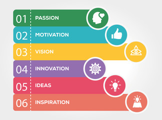Excellence Marketing Infographic Concept