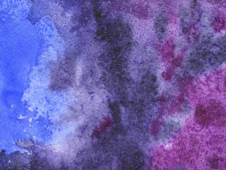 Watercolor background with paper texture