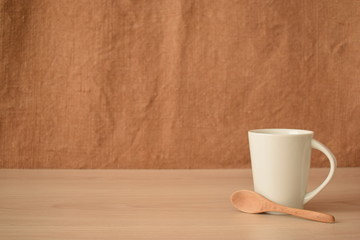 cup and spoon