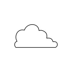Cloud computing technology icon vector illustration graphic design