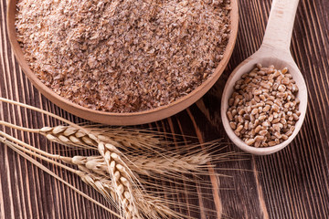 bran of wheat