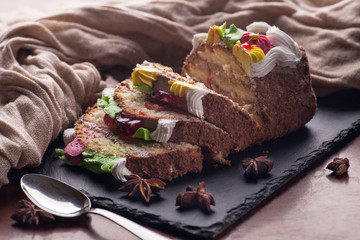 Birthday sweet cake