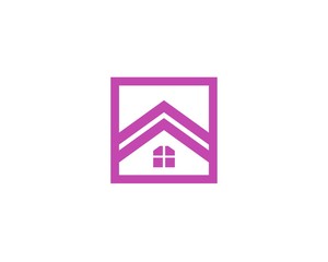  Construction house vector logo icon.