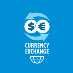 vector logo currency exchange