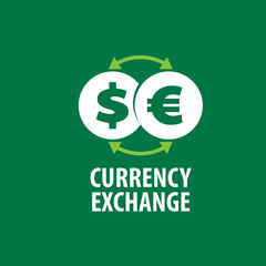 vector logo currency exchange