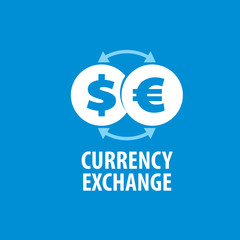 vector logo currency exchange