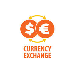 vector logo currency exchange