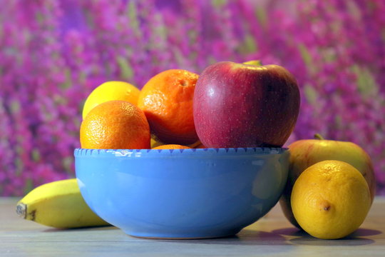 misa z owocami