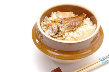 のどぐろの釜飯