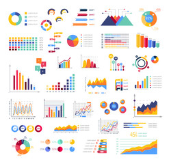 Graphics Colourful for Display Poster on White © robu_s