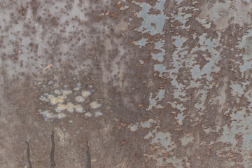Dark Rusted Metal Texture Background