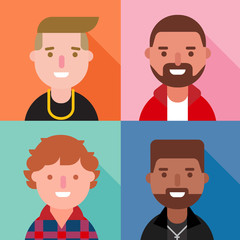 Fototapeta premium man cartoon