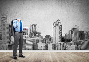 Man of engineering profession