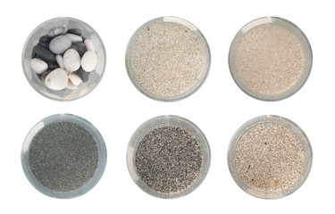 Collection of Sand from Different Seas and Continents