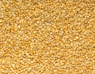 Dry Split Yellow Peas Background