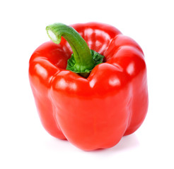 red pepper isolated on white background