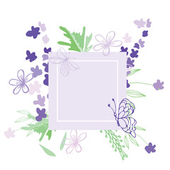 Summer flower composition