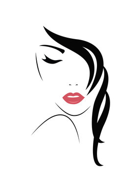recommend clip art: Woman face.