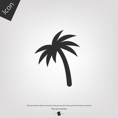Palm vector icon