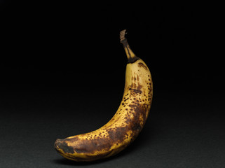 Rotten Banana with Selective Lighting Dark