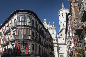 Fototapeta premium Valladolid (Castilla y Leon, Spain): buildings