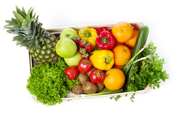 Fruits and vegetables