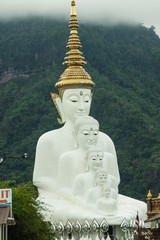 Buddha statue at Phetchabun, Thailand.