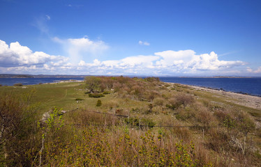 Wiew from the bird wathcing tower at Jomfruland Island, Norway