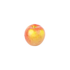 Red apple, isolated on the white