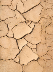 global warming concept of cracked ground