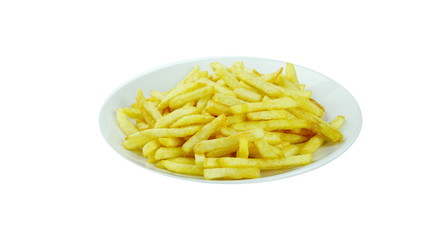 French fries, chips or finger chips are served hot, either soft or crispy, and are generally eaten as part of lunch or dinner or by themselves as a snack