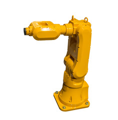 Robotic Arm isolated on white