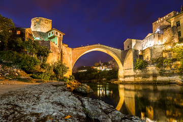 Old Bridge in Mostar - Bosnia and Herzegovina