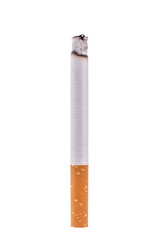 Cigarette. studio shot isolated on a white