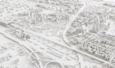 Aerial view of cityscape