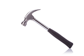 New hammer. Studio shot isolated on white