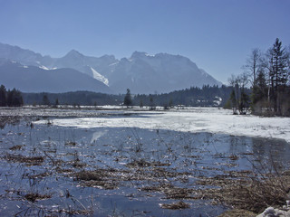 Bald wird Fr&uuml;hling im Werdenfelser Land