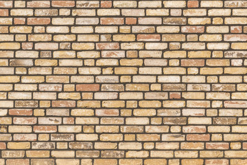 Fototapeta premium Ziegelwand eines Hauses