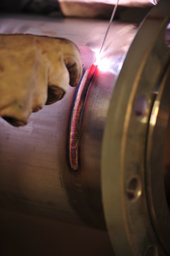 Up close Weld 2