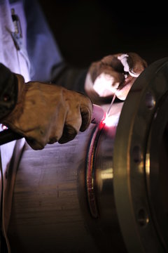 Perfect Weld on Pipe