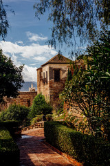 Naklejka premium Tourism in Malaga