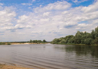 Fototapeta premium Summer on the river