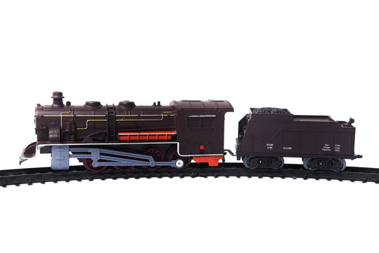 Retro toy locomotive