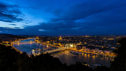 Fototapeta premium Budapest night , Budapest, Hungary