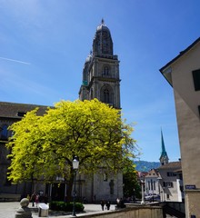 Zürich im Frühling, Schweiz