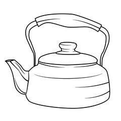 Kettle Cartoon Drawing