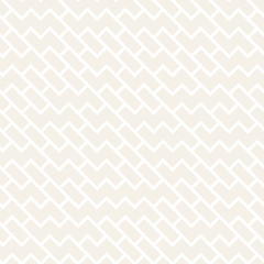 Irregular Maze Shapes Tiling Contemporary Graphic Design. Vector Seamless Black and White Pattern