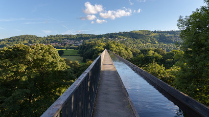 Pontcysyllte Aqueduct, connecting Trevor and Froncysyllte, Wrexham, Wales, UK