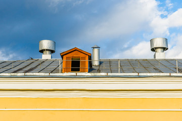 Fototapeta premium Roof and attic window